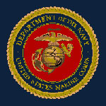 Navy Logo Mat