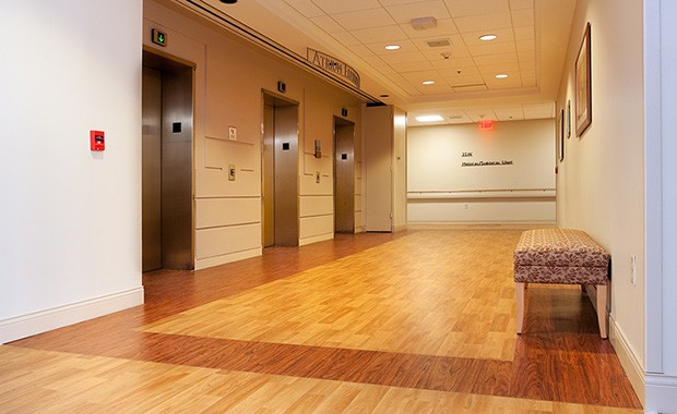 healthcare sustainable flooring