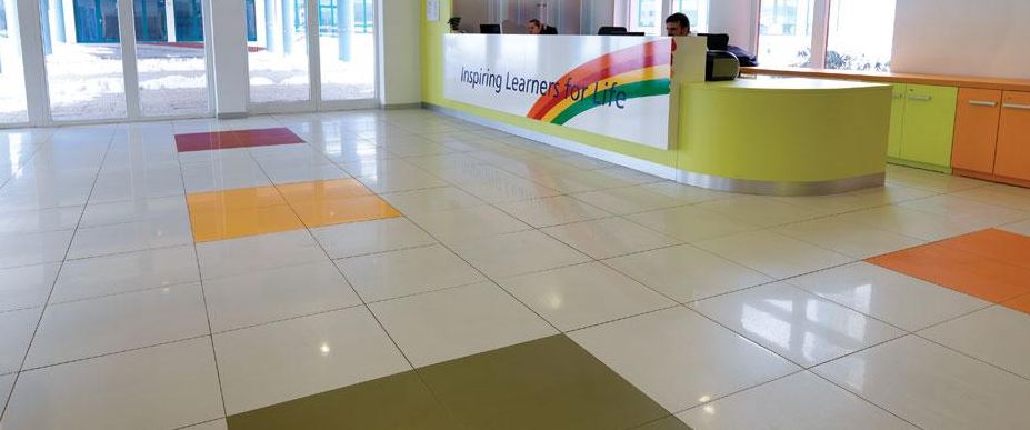Marazzi floor tile education center