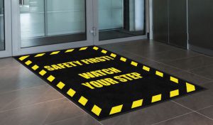 M+A Matting safety message sign matting for government buyers