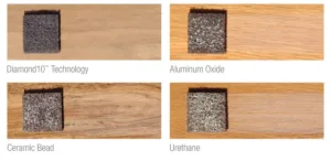 Armstrong AHF D10 Technology Scratch Test on Commercial LVT