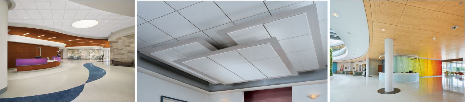 healthcare acoustical ceiling tiles