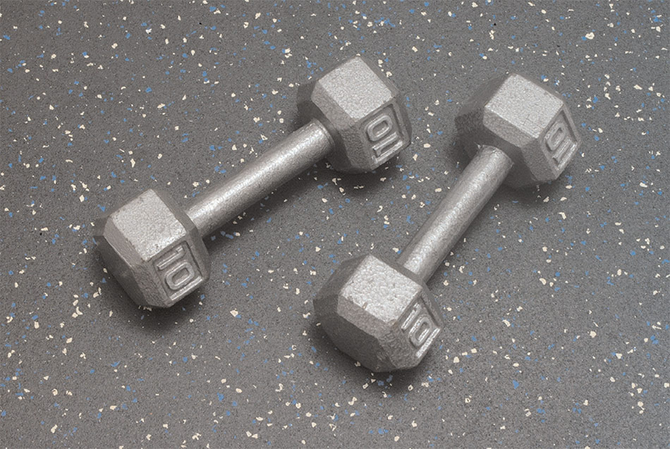 weight room sport flooring