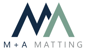 M+A Matting on gsa contract logo