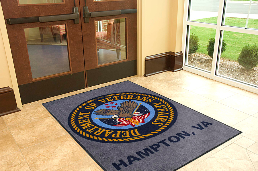 logo floor mat