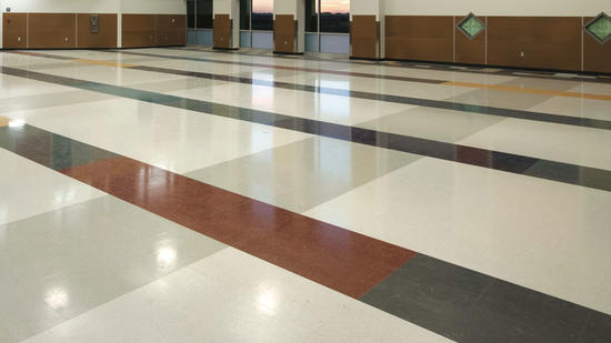 no-slip vinyl tile