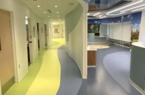 Healthcare Flooring Install