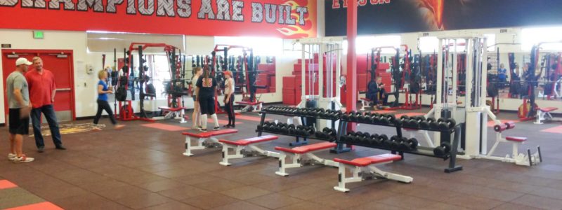 The New and Evolved World of Commercial Gym Flooring Chaparral Weight Room