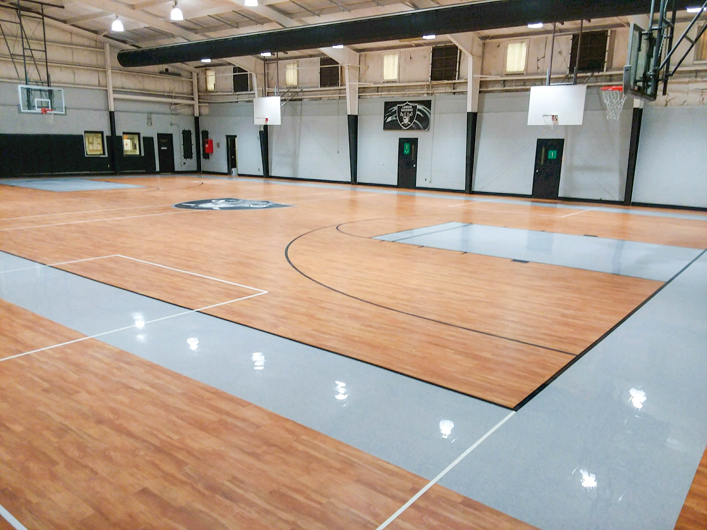 School Gym Flooring Installation