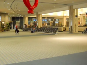 Tampa Airport Commercial Carpet Flooring Installation