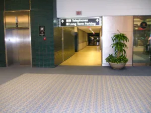 Tampa Airport Broadloom Carpet Installation