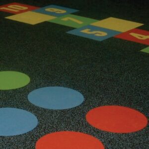 Dinoflex commercial rubber tile