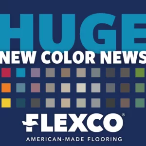 Flexco announces new colors for their commercial flooring line
