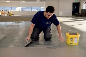 Installing moisture barrier