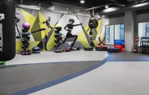 recycled rubber flooring for commercial gym