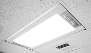 VidaShield in-ceiling filtration system by Armstrong Ceilings