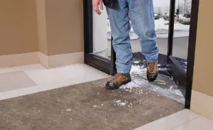 Commercial floor mats for safer entrances