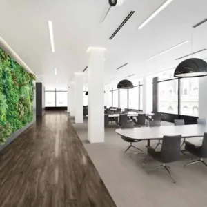 commercial wood-look flooring