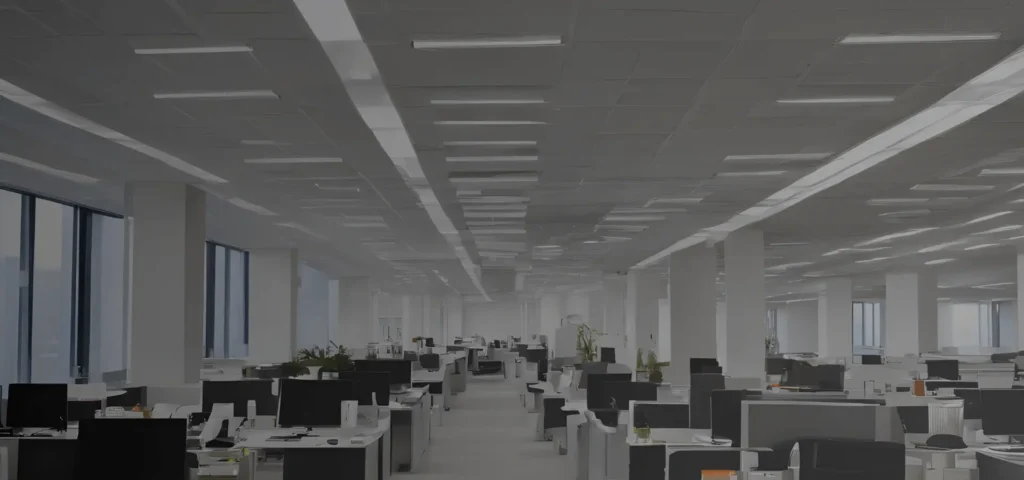 picture of a government building showing ceiling tiles